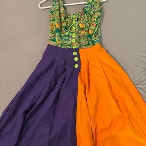 Ninja Turtle Handmade Dress Sm-Med